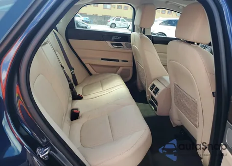 2018 Jaguar Xf Prestige z USA, uszkodzony, nr VIN SAJBE4EV0JCY56406